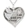 Angel With You Sterling Silver Cremation Ashes Memorial Pendant 1 Angel With You Sterling Silver Cremation Ashes Memorial Pendant -Ornaments Promotion Store 01angelwithyou 500x500 1