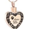 Always In My Heart Pet - Rose Gold Stainless Steel Ashes Jewellery Pet Pendant 1 Always In My Heart Pet - Rose Gold Stainless Steel Ashes Jewellery Pet Pendant -Ornaments Promotion Store alwaysinmyheartpetrose