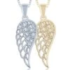 Angelic Wing Cremation Ashes Memorial Pendant 1 Angelic Wing Cremation Ashes Memorial Pendant -Ornaments Promotion Store angelicwingashespendant