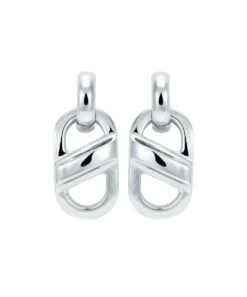 BOSS BOSS Chain Ladies Silver Tone Earrings