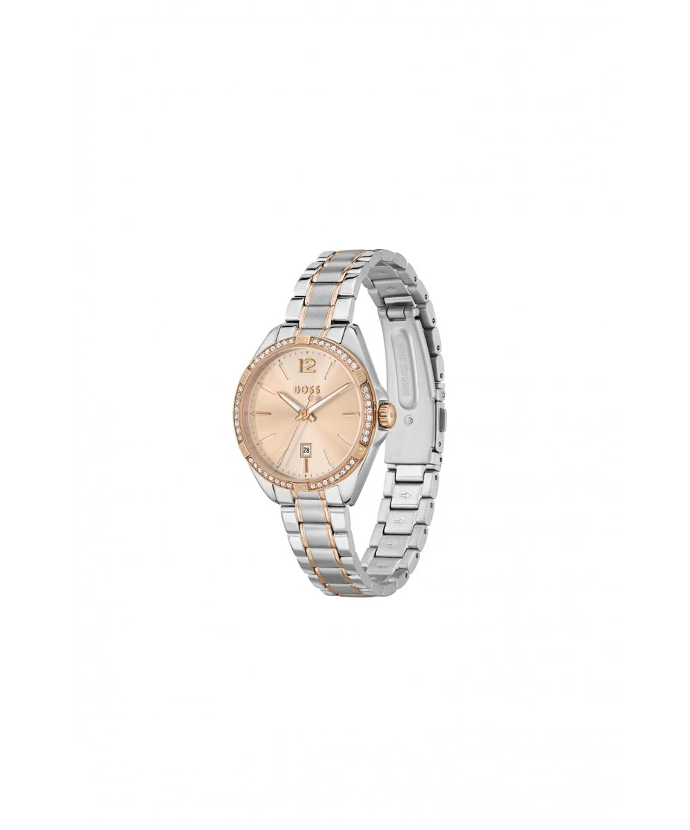 BOSS BOSS Felina Two Tone Ladies Bracelet Watch 4 BOSS BOSS Felina Two Tone Ladies Bracelet Watch - Image 2