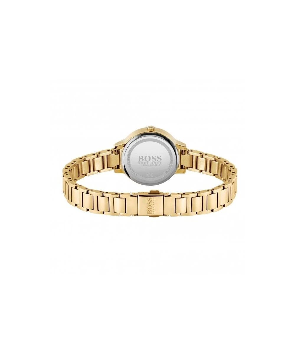 BOSS BOSS Gala Gold Plated Ladies Bracelet Watch 4 BOSS BOSS Gala Gold Plated Ladies Bracelet Watch - Image 2