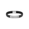 BOSS BOSS Lander Black Leather Gents Bracelet 2 BOSS BOSS Lander Black Leather Gents Bracelet -Ornaments Promotion Store boss lander black leather gents bracelet p2155 36873 image