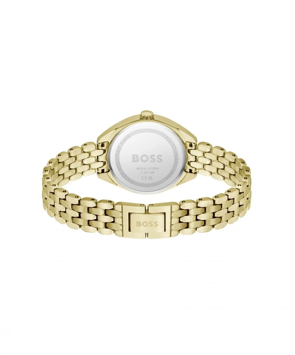 BOSS BOSS Mae Gold Plated Ladies Bracelet Watch 5 BOSS BOSS Mae Gold Plated Ladies Bracelet Watch - Image 3