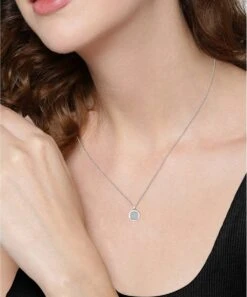BOSS BOSS Medallion Silver Tone Ladies Necklace 7 BOSS BOSS Medallion Silver Tone Ladies Necklace -Ornaments Promotion Store boss medallion silver tone ladies necklace p5425 37198 image