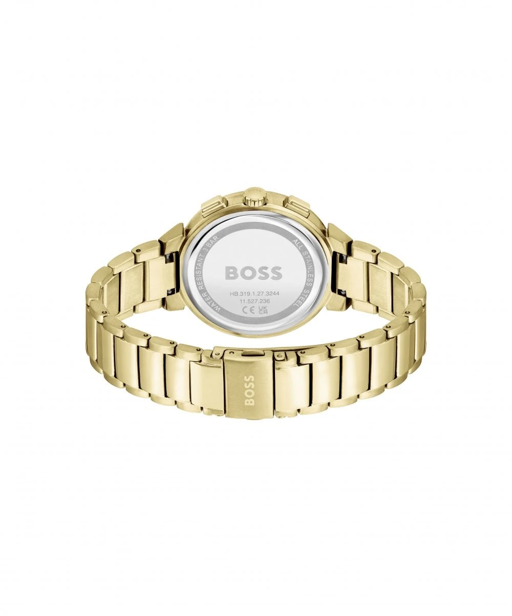 BOSS BOSS One Gold Plated Ladies Bracelet Watch 5 BOSS BOSS One Gold Plated Ladies Bracelet Watch - Image 3