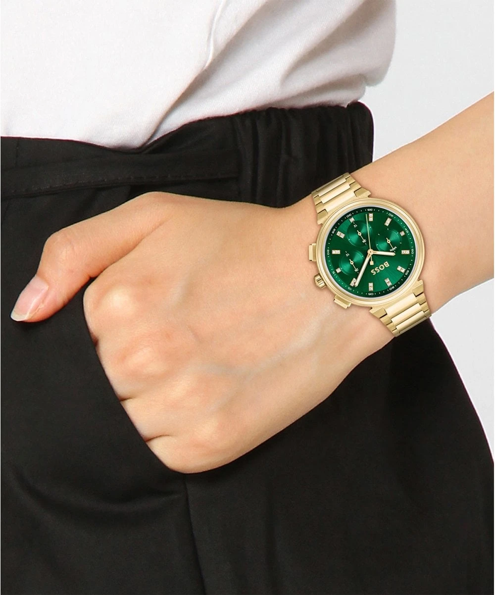 BOSS BOSS One Gold Plated Ladies Bracelet Watch 6 BOSS BOSS One Gold Plated Ladies Bracelet Watch - Image 4