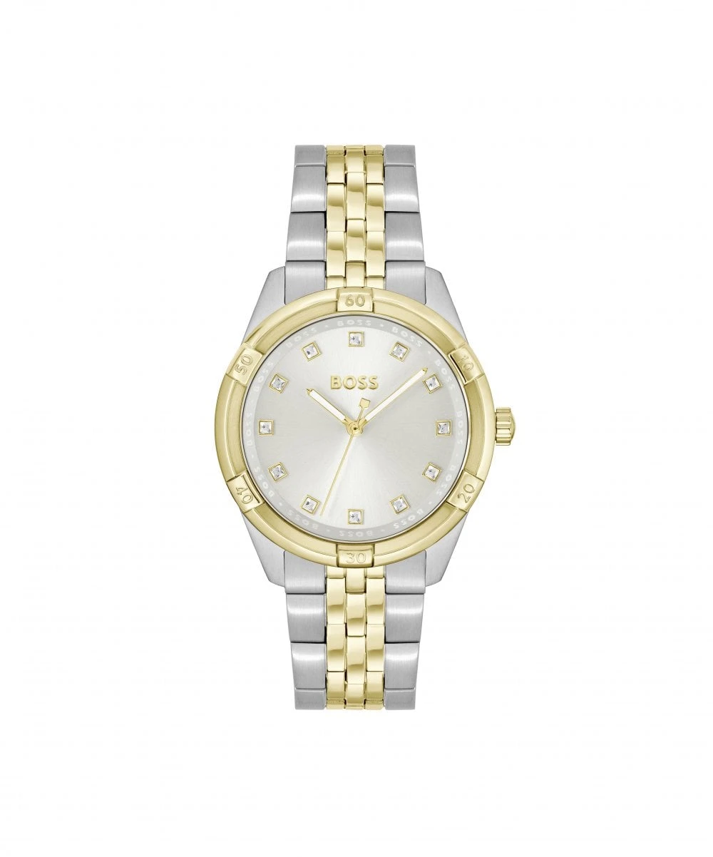BOSS BOSS Rhea Two Tone Ladies Bracelet Watch 3 BOSS BOSS Rhea Two Tone Ladies Bracelet Watch