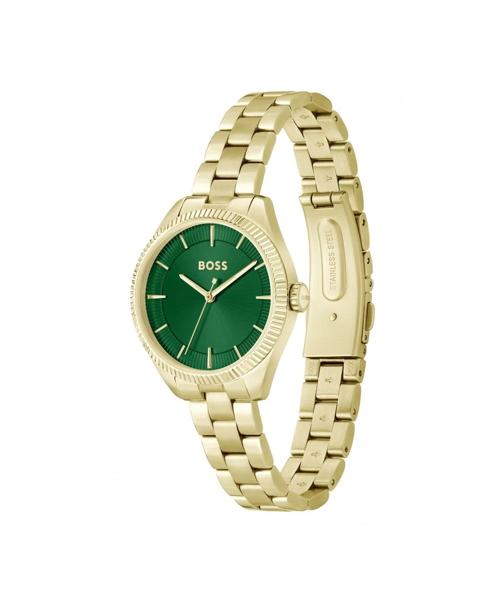 BOSS BOSS Sage Gold Tone Ladies Bracelet Watch 4 BOSS BOSS Sage Gold Tone Ladies Bracelet Watch - Image 2