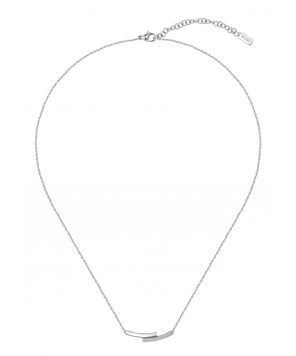 BOSS BOSS Saya Ladies Silver Tone Necklace 3 BOSS BOSS Saya Ladies Silver Tone Necklace