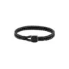 BOSS BOSS Seal Gents Black Leather Bracelet 1 BOSS BOSS Seal Gents Black Leather Bracelet -Ornaments Promotion Store boss seal gents black leather bracelet p863 36884 image