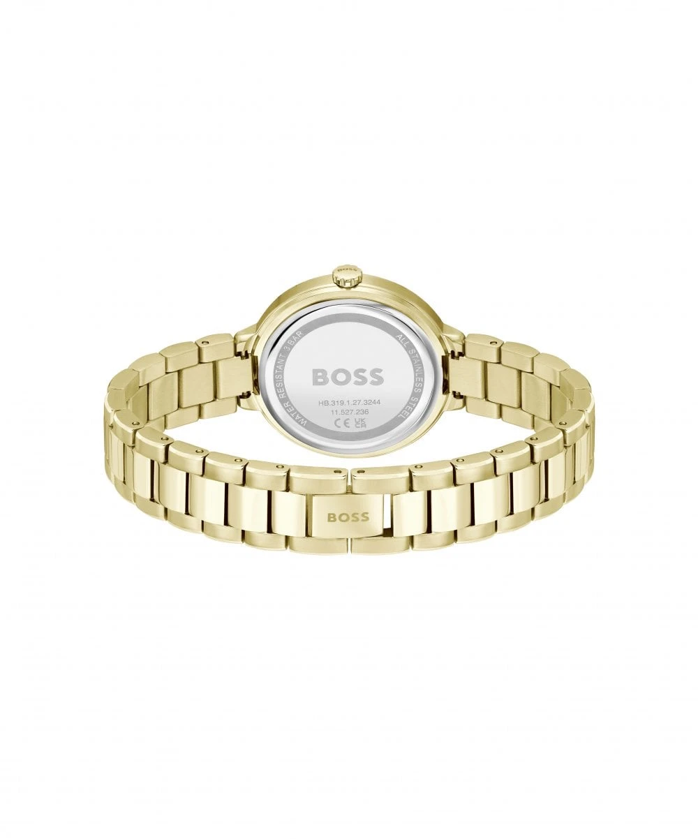 BOSS BOSS Sena Gold Plated Ladies Bracelet Watch 5 BOSS BOSS Sena Gold Plated Ladies Bracelet Watch - Image 3
