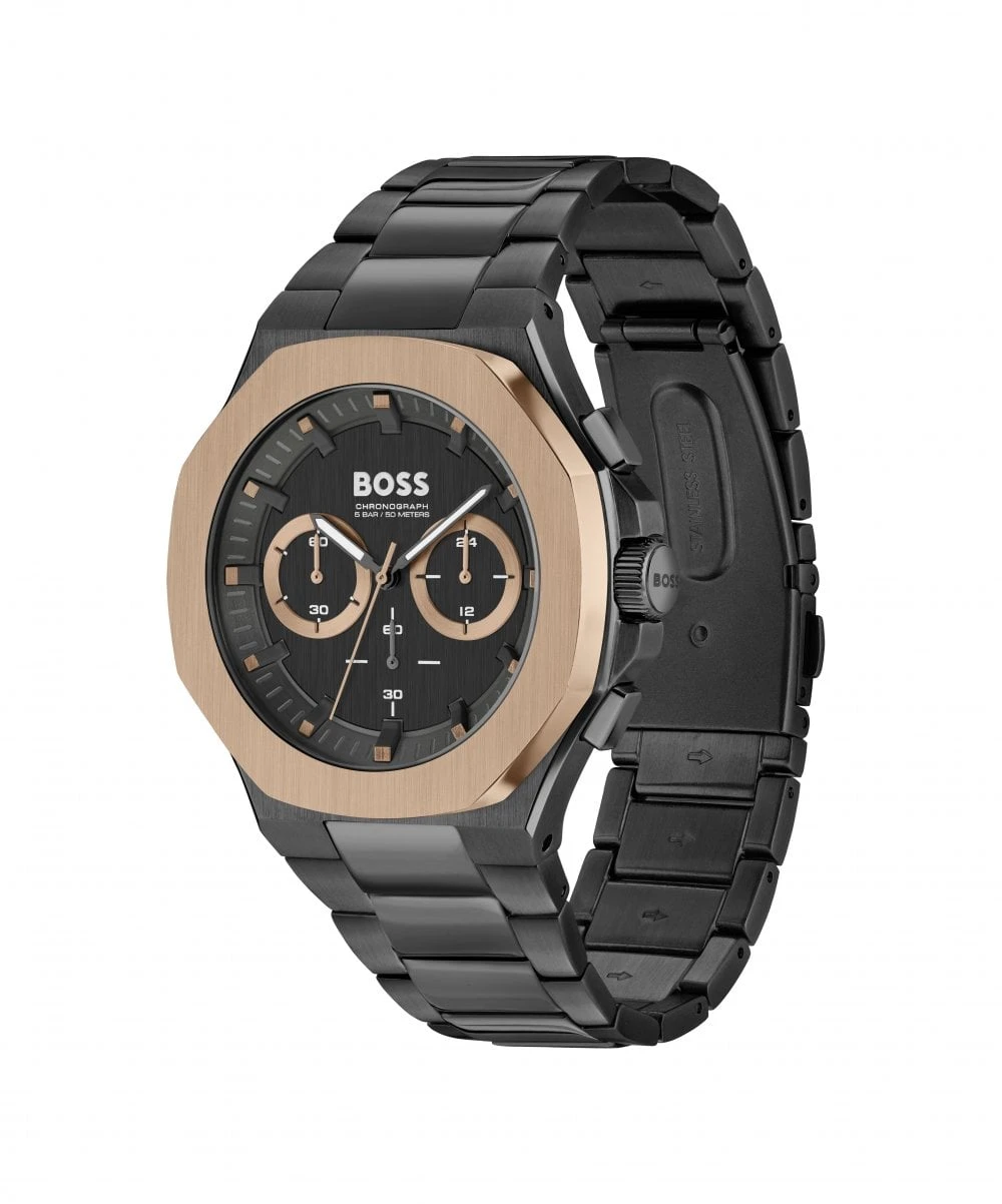 BOSS BOSS Taper Chronograph Gents Bracelet Watch 4 BOSS BOSS Taper Chronograph Gents Bracelet Watch - Image 2