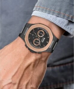 BOSS BOSS Taper Chronograph Gents Bracelet Watch 10 BOSS BOSS Taper Chronograph Gents Bracelet Watch -Ornaments Promotion Store boss taper chronograph gents bracelet watch p5966 36293 image