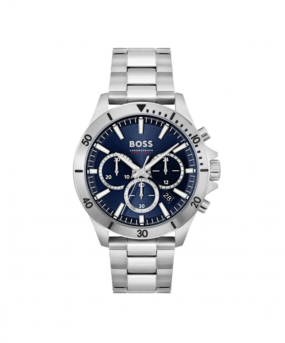 BOSS BOSS Troper Gents Chronograph Bracelet Watch 3 BOSS BOSS Troper Gents Chronograph Bracelet Watch