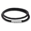Calvin Klein Calvin Klein Double Braided Black Leather Gents Bracelet 1 Calvin Klein Calvin Klein Double Braided Black Leather Gents Bracelet -Ornaments Promotion Store calvin klein double braided black leather gents bracelet p6434 38486 image