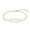 Calvin Klein Calvin Klein Elongated Oval Gold Plated Ladies Bracelet 2 Calvin Klein Calvin Klein Elongated Oval Gold Plated Ladies Bracelet -Ornaments Promotion Store calvin klein elongated oval gold plated ladies bracelet p3645 36976 image
