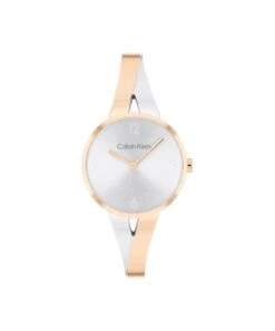 Calvin Klein Calvin Klein Joyful Two Tone Ladies Bangle Watch