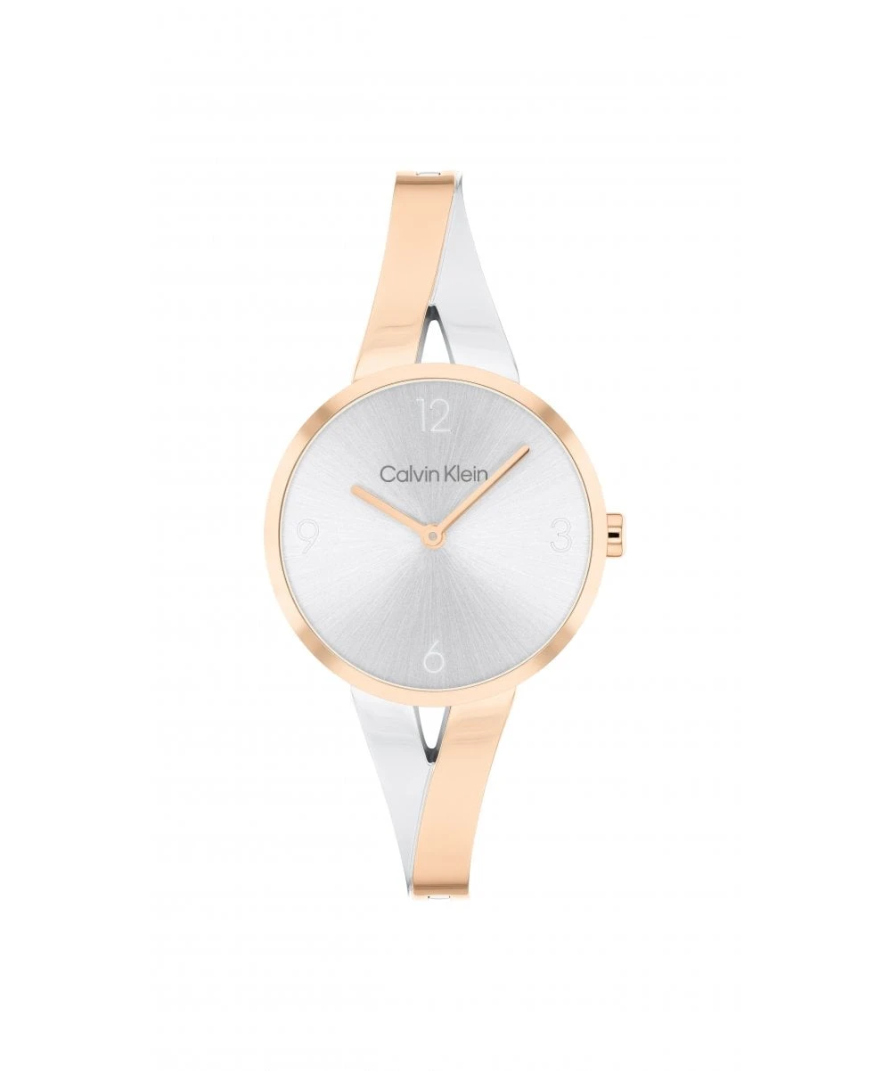 Calvin Klein Calvin Klein Joyful Two Tone Ladies Bangle Watch 3 Calvin Klein Calvin Klein Joyful Two Tone Ladies Bangle Watch