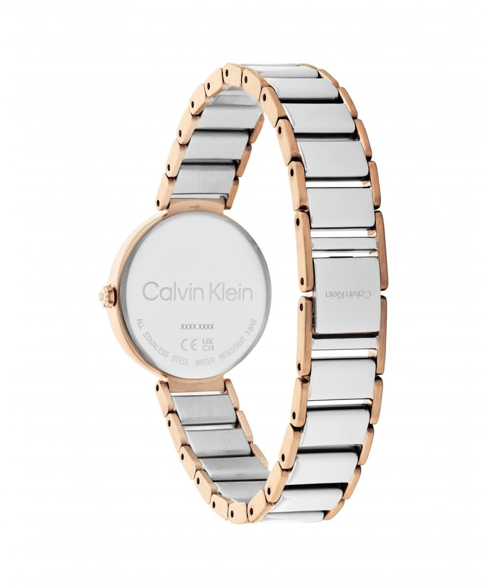 Calvin Klein Calvin Klein Minimalistic T Bar Two Tone Ladies Bracelet Watch 5 Calvin Klein Calvin Klein Minimalistic T Bar Two Tone Ladies Bracelet Watch - Image 3