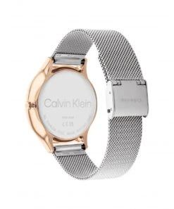 Calvin Klein Calvin Klein Timeless Mesh Two Tone Ladies Bracelet Watch 8 Calvin Klein Calvin Klein Timeless Mesh Two Tone Ladies Bracelet Watch -Ornaments Promotion Store calvin klein timeless mesh two tone ladies bracelet watch p3596 36674 image