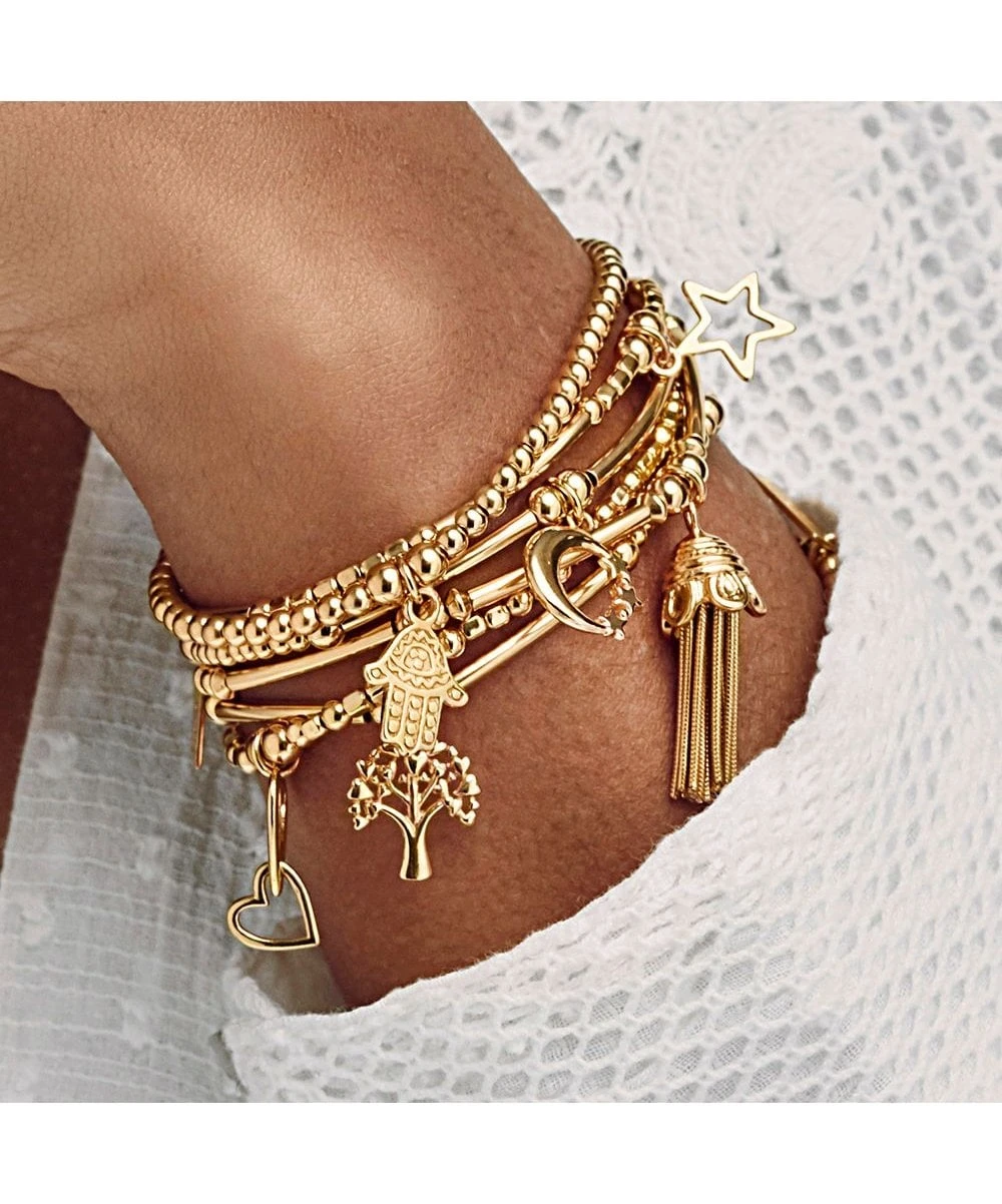 ChloBo ChloBo Cute Charm Decorated Hamsa Hand Bracelet 4 ChloBo ChloBo Cute Charm Decorated Hamsa Hand Bracelet - Image 2