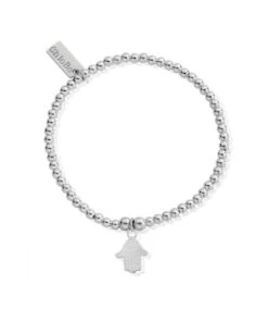 ChloBo ChloBo Cute Charm Decorated Hamsa Hand Bracelet