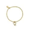 ChloBo ChloBo Gold Mini Cube Interlocking Love Heart Bracelet 2 ChloBo ChloBo Gold Mini Cube Interlocking Love Heart Bracelet -Ornaments Promotion Store chlobo gold mini cube interlocking love heart bracelet p3021 26366 image
