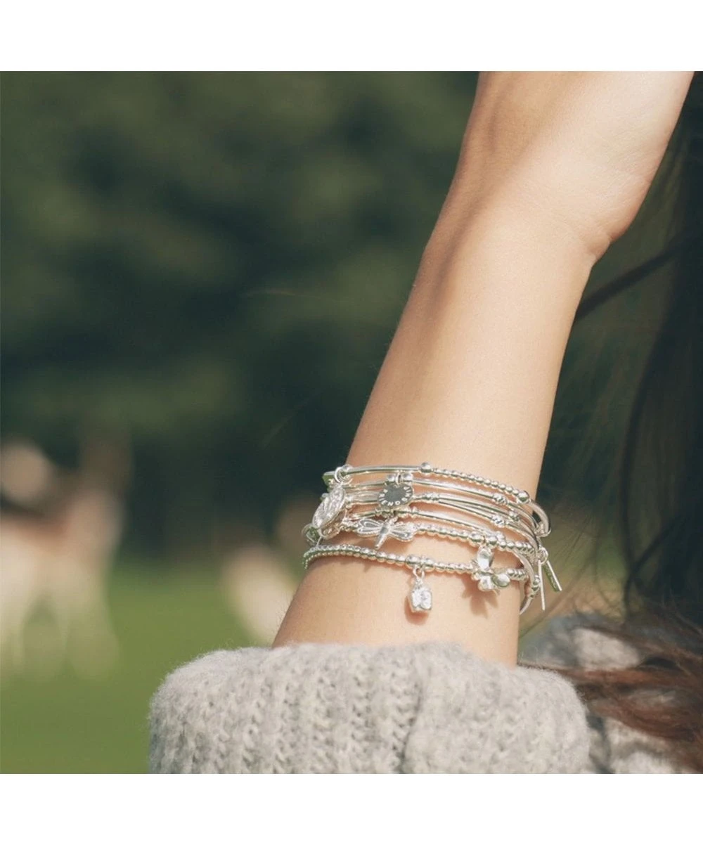 ChloBo ChloBo Mini Cube Dainty Moon & Sun Bracelet 4 ChloBo ChloBo Mini Cube Dainty Moon & Sun Bracelet - Image 2