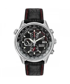 Citizen Citizen Eco-Drive Gents Red Arrows Chronograph Leather Strap Watch