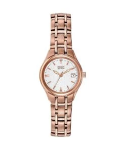 Citizen Citizen Eco-Drive Rose Gold Plated Ladies Bracelet Watch