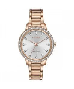 Citizen Citizen Eco-Drive Silhouette Crystal Ladies Bracelet Watch
