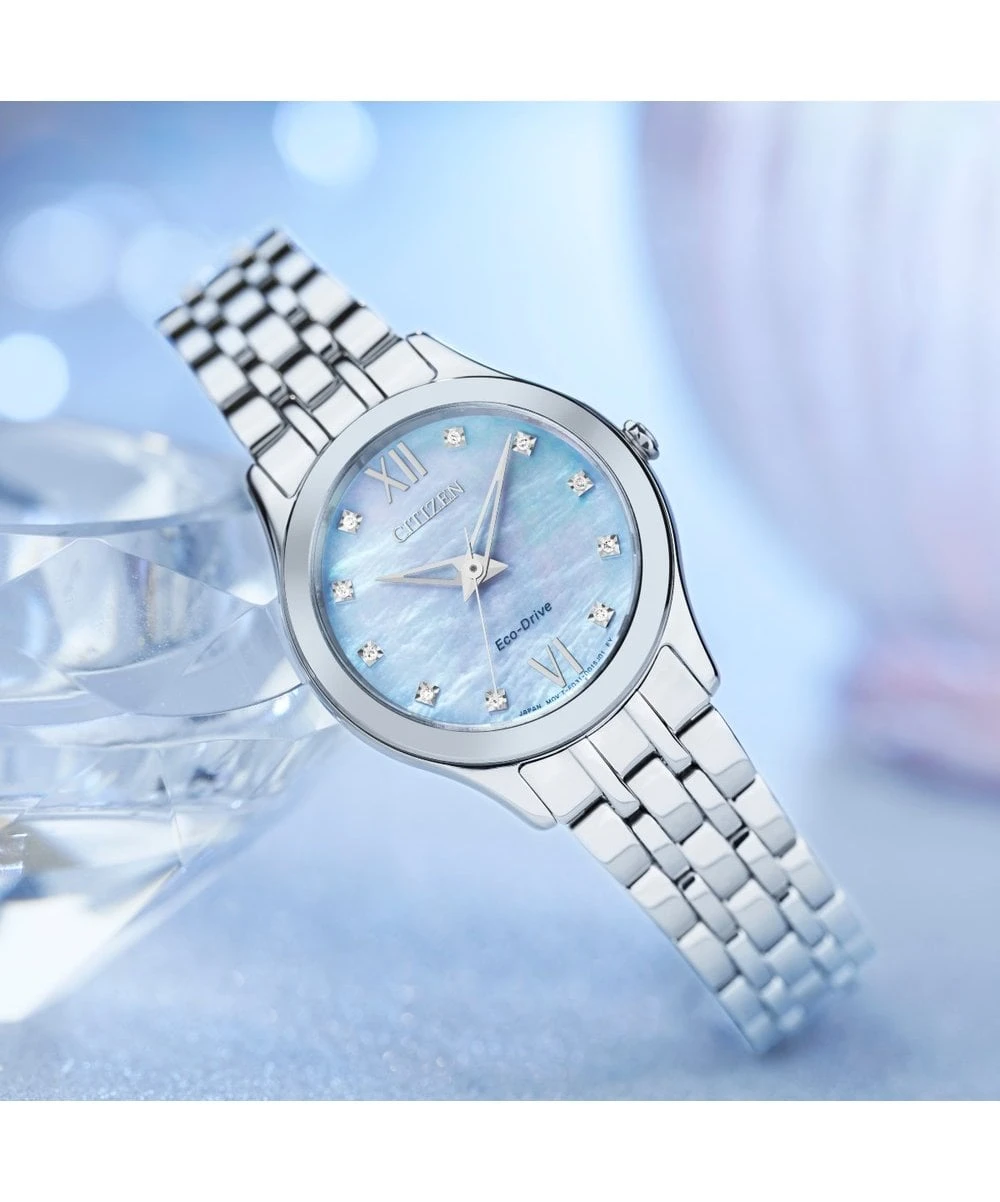 Citizen Citizen Eco-Drive Silhouette Diamond Ladies Bracelet Watch 6 Citizen Citizen Eco-Drive Silhouette Diamond Ladies Bracelet Watch - Image 4