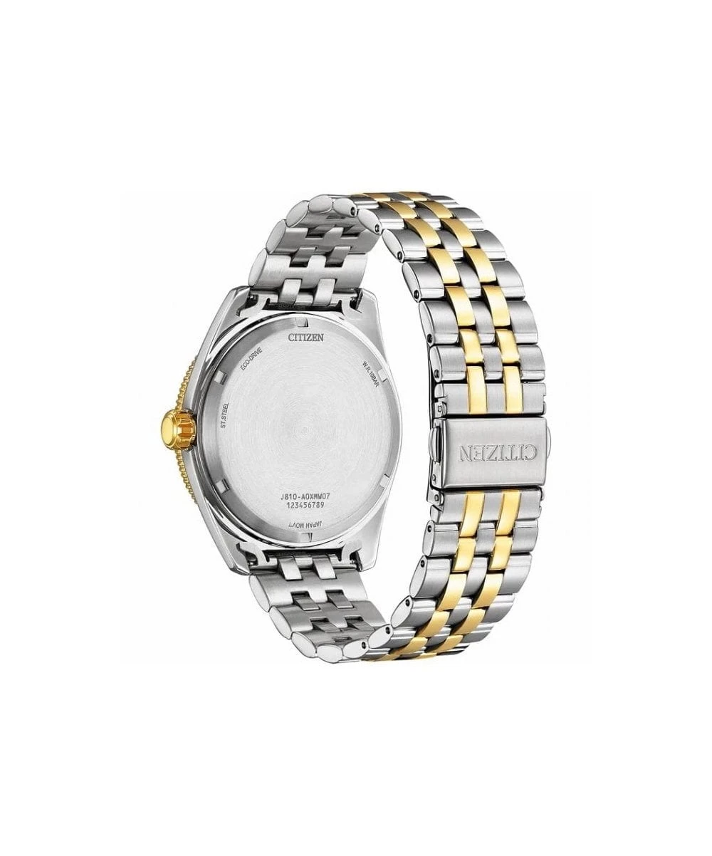 Citizen Citizen Eco-Drive Sport Green & Two Tone Gents Bracelet Watch 5 Citizen Citizen Eco-Drive Sport Green & Two Tone Gents Bracelet Watch - Image 3