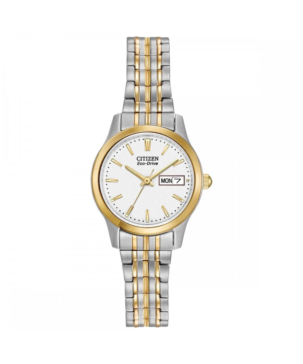 Citizen Citizen Eco-Drive Two Tone Ladies Expanding Bracelet Watch 3 Citizen Citizen Eco-Drive Two Tone Ladies Expanding Bracelet Watch