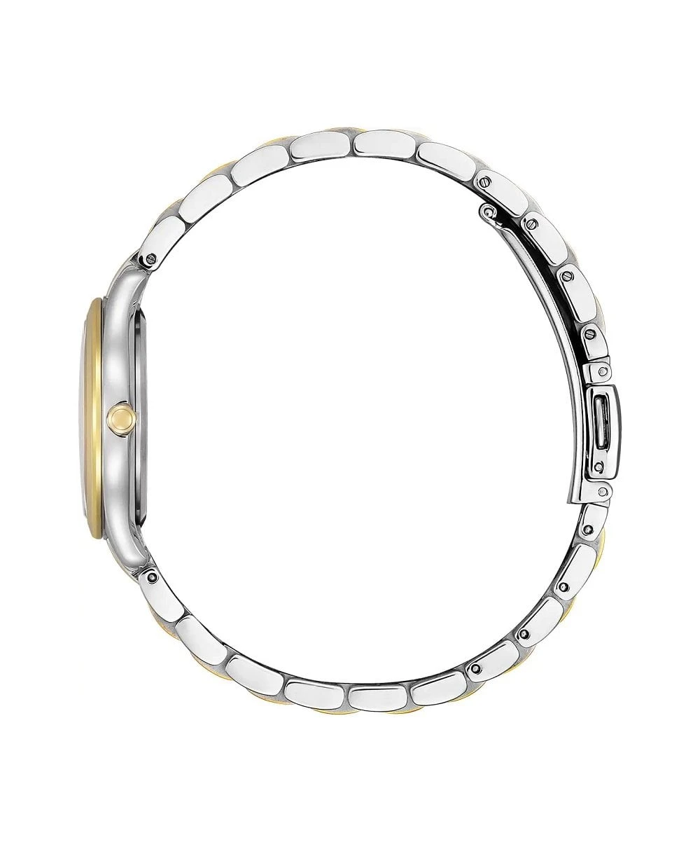 Citizen Citizen Eco-Drive Two Tone Silhouette Diamond Ladies Bracelet Watch 4 Citizen Citizen Eco-Drive Two Tone Silhouette Diamond Ladies Bracelet Watch - Image 2