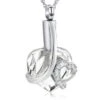 Crystal Clear Heart -Stainless Steel Cremation Ashes Jewellery Urn Pendant 1 Crystal Clear Heart -Stainless Steel Cremation Ashes Jewellery Urn Pendant -Ornaments Promotion Store crystalclear1