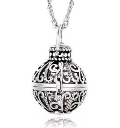 Eternal Sunshine Locket -Stainless Steel Cremation Ashes Jewellery Memorial Pendant