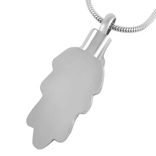 Feather - Stainless Steel Cremation Ashes Jewellery Pendant 4 Feather - Stainless Steel Cremation Ashes Jewellery Pendant - Image 2