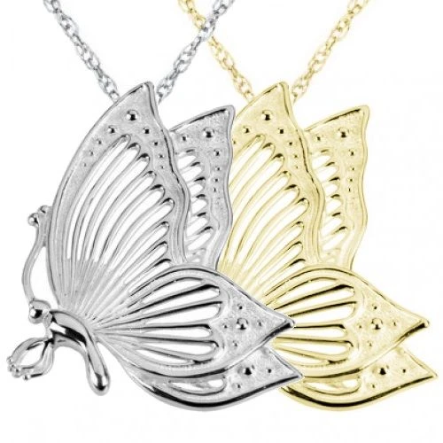 Fly High Butterfly Cremation Ashes Memorial Pendant 3 Fly High Butterfly Cremation Ashes Memorial Pendant