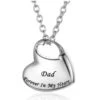 Dad Forever In My Heart - Stainless Steel Ashes Jewellery Memorial Urn Pendant 2 Dad Forever In My Heart - Stainless Steel Ashes Jewellery Memorial Urn Pendant -Ornaments Promotion Store foreverinmyheartdad