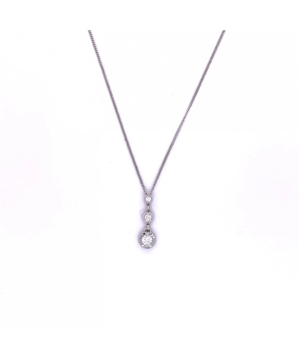 Gladstones Jewellers 18ct White Gold Diamond Pendant 2 Gladstones Jewellers 18ct White Gold Diamond Pendant