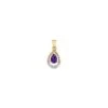 Gladstones Jewellers 9ct Gold Diamond & Amethyst Pendant 1 Gladstones Jewellers 9ct Gold Diamond & Amethyst Pendant -Ornaments Promotion Store gladstones jewellers 9ct gold diamond amethyst pendant p6446 38499 image