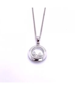 Gladstones Jewellers 9ct White Gold Diamond Glass Pendant 7 Gladstones Jewellers 9ct White Gold Diamond Glass Pendant -Ornaments Promotion Store gladstones jewellers 9ct white gold diamond glass pendant p3731 30043 image