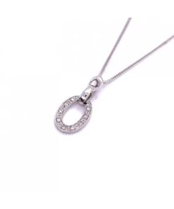 Gladstones Jewellers 9ct White Gold Diamond Oval Shaped Pendant 7 Gladstones Jewellers 9ct White Gold Diamond Oval Shaped Pendant -Ornaments Promotion Store gladstones jewellers 9ct white gold diamond oval shaped pendant p3727 30025 image