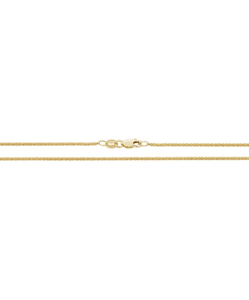 Gladstones Jewellers 9ct Yellow Gold 22" Spiga Chain 3 Gladstones Jewellers 9ct Yellow Gold 22" Spiga Chain