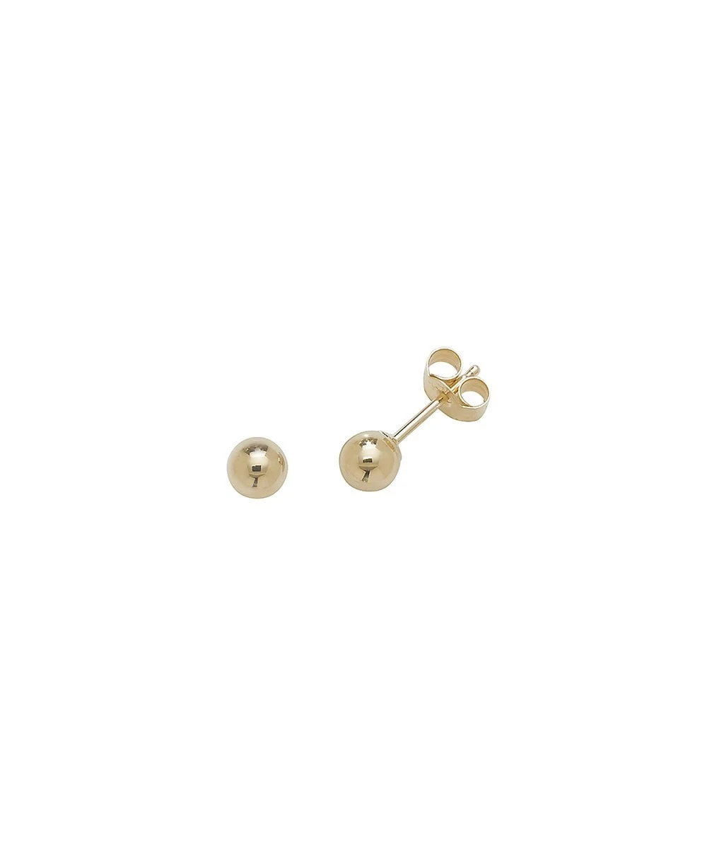 Gladstones Jewellers 9ct Yellow Gold 4mm Ball Stud Earrings 3 Gladstones Jewellers 9ct Yellow Gold 4mm Ball Stud Earrings