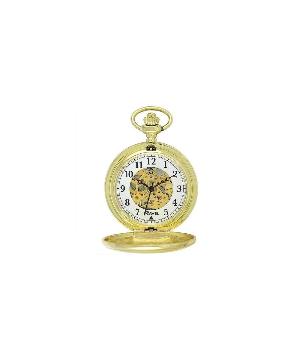 Gladstones Jewellers Ravel Gold Coloured Pocket Watch 3 Gladstones Jewellers Ravel Gold Coloured Pocket Watch