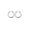 Gladstones Jewellers Silver 20mm Round Creole Hoop Earrings 2 Gladstones Jewellers Silver 20mm Round Creole Hoop Earrings -Ornaments Promotion Store gladstones jewellers silver 20mm round creole hoop earrings p2860 23788 image