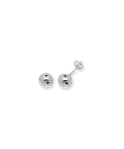 Gladstones Jewellers Silver 8mm Ball Stud Earrings